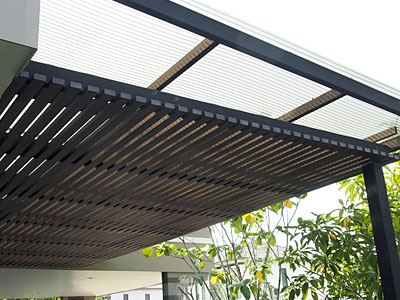 โครงหลังคา ทรงโมเดิร์น ม.ชัยพฤกษ์